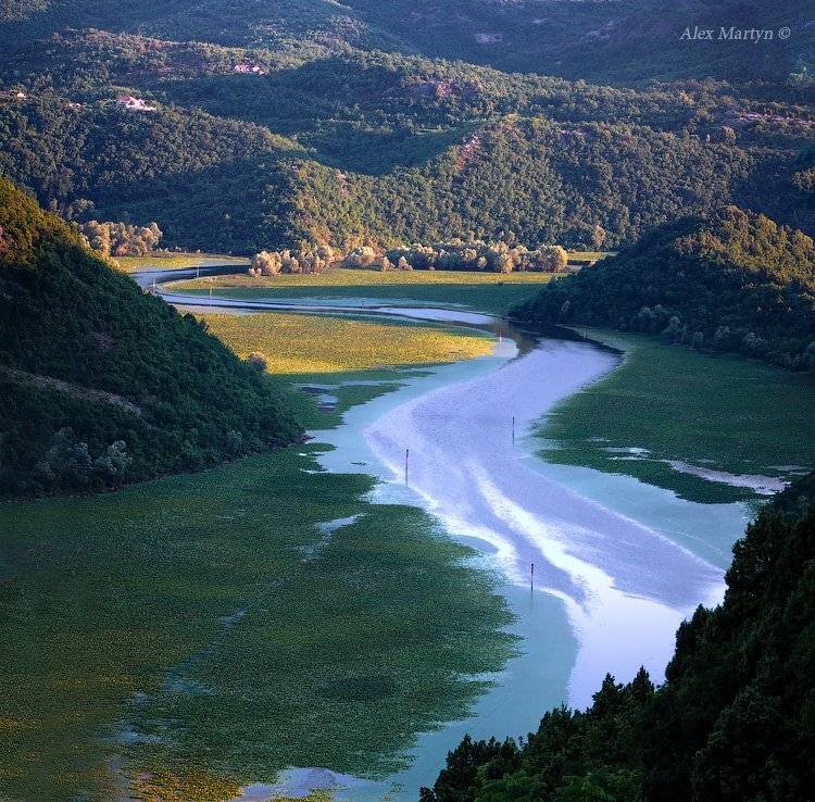 природа, море, горы, ченогория, простор, воздух, перспектива, река, црноевица, Alexander Martynov