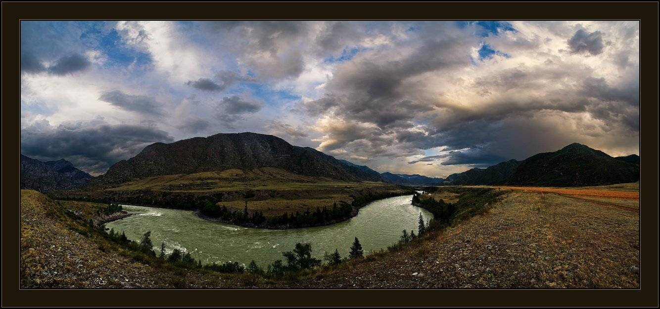 ильгумень, горы, утро, катунь, алтай, Виталий из Н-ска