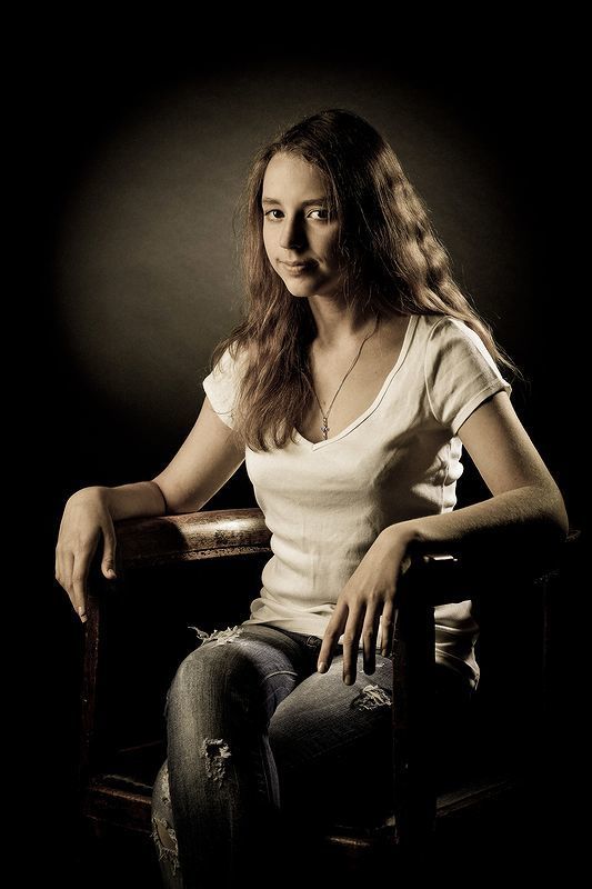 девочка, портрет, модель.  фото превью