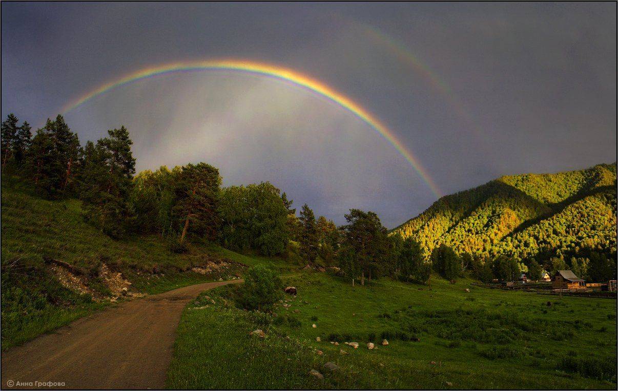 алтай, горы, горный алтай, элекмонар, радуга, аня графова, Аня Графова