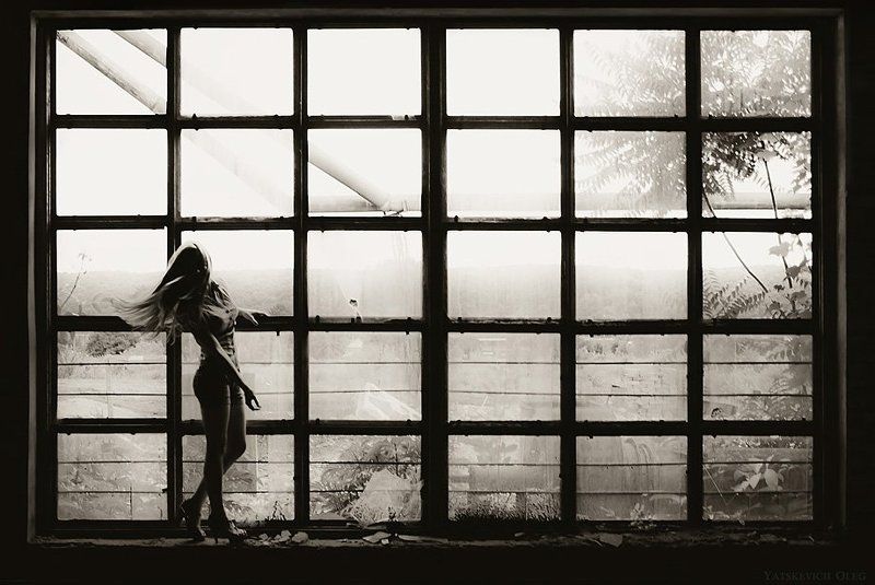даша, девушка, портрет, окно, апокалипсис  фото превью