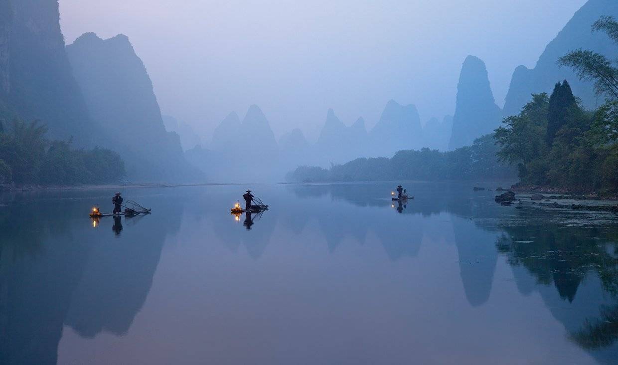 река, китай, ли, izh Diletant (Валерий Щербина)