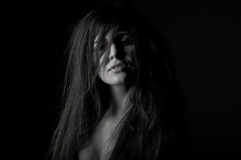 b&w, portraire, shadows  фото превью