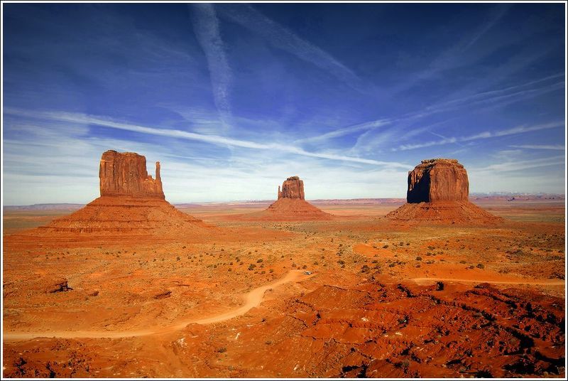 монументы., арихона, америка  фото превью