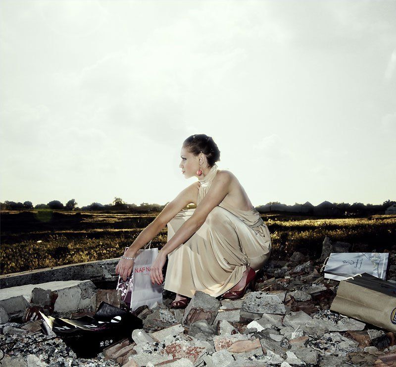 rocks, trash, shoping  фото превью