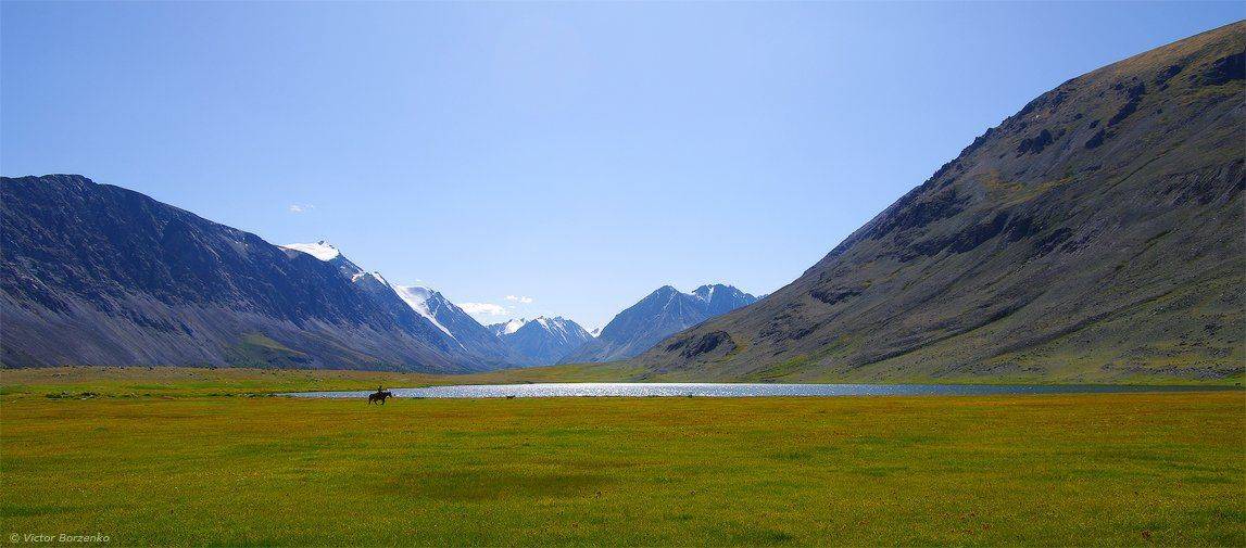 всадник, аккол, хребет, южно-чуйский, озеро, каракуль, алтай, Виктор Борзенко