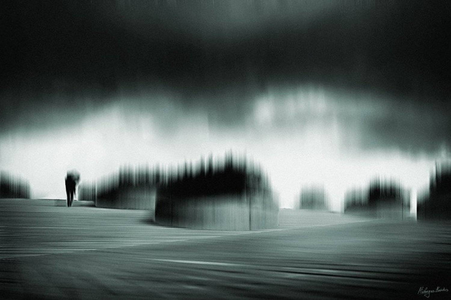 portrait, storm, siluet, light, monochrome, city, Mindaugas Navickas