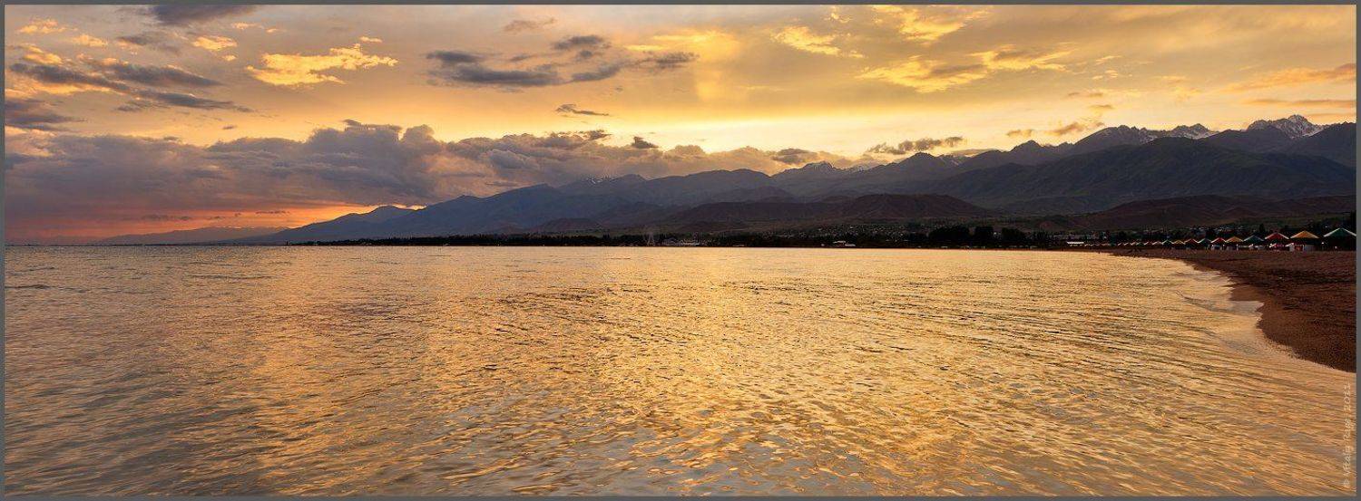 киргизия, горы, иссык-куль, облака, свобода, путь, выбор, альпинизм, закат, море, озеро, Vitaliy Rage