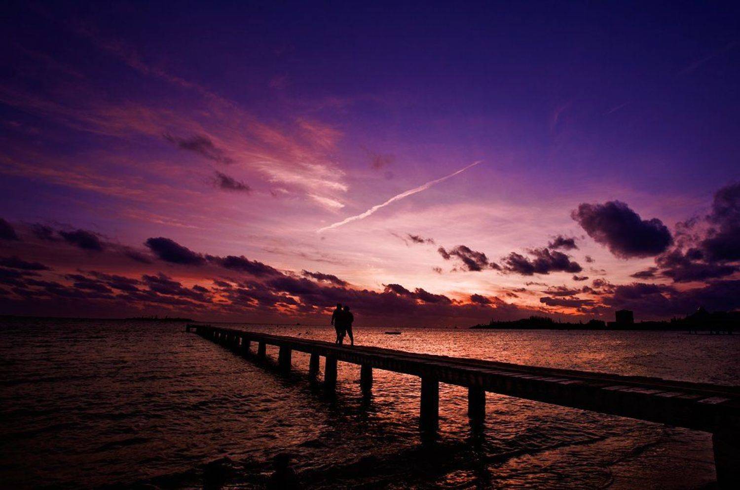 noumea, sea, sunset, ocean, beach, kids, Иван Любенов