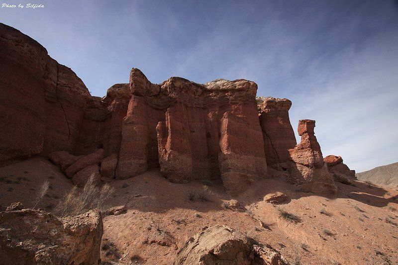 каньон, песчаник На дне каньона. фото превью