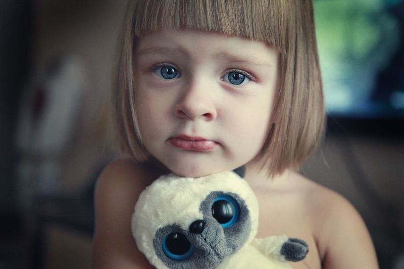 дети, портрет, глаза  фото превью