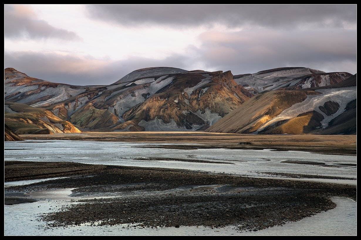 река landmannalaugar   националь, плато, исландия, Виктория Роготнева