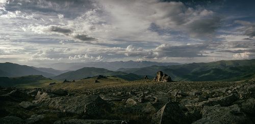 В горах Алтая