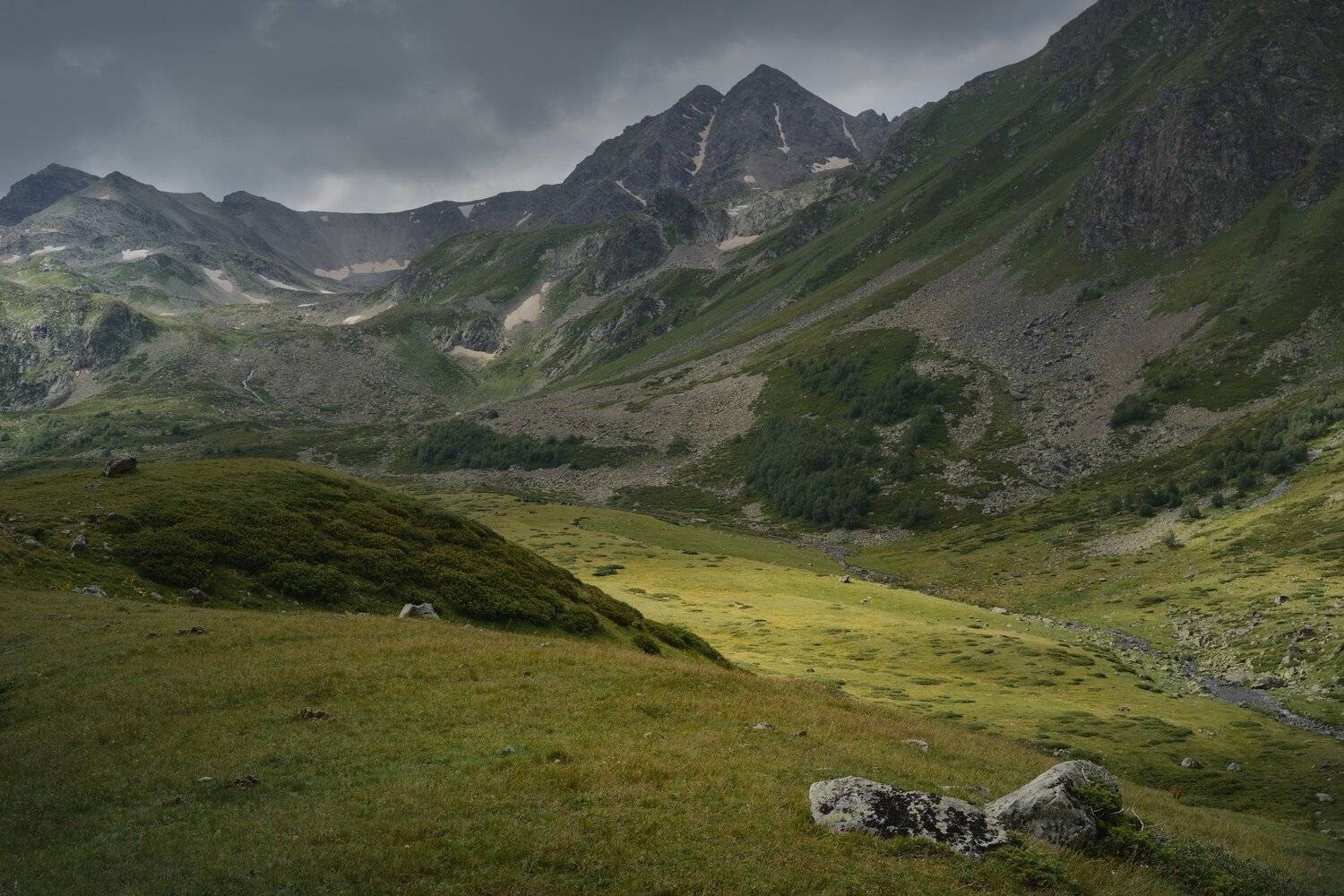 горы лето архыз, Александр Жарников