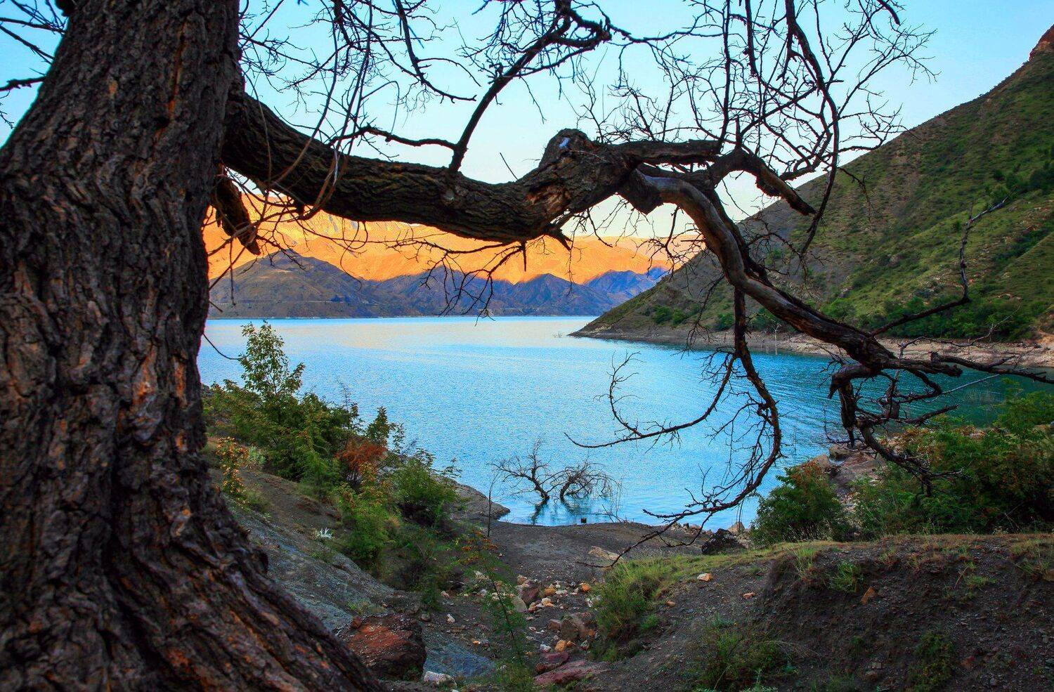 водохранилище,горы,дагестан,унцукульский район,лето,пейзаж, Marat Magov