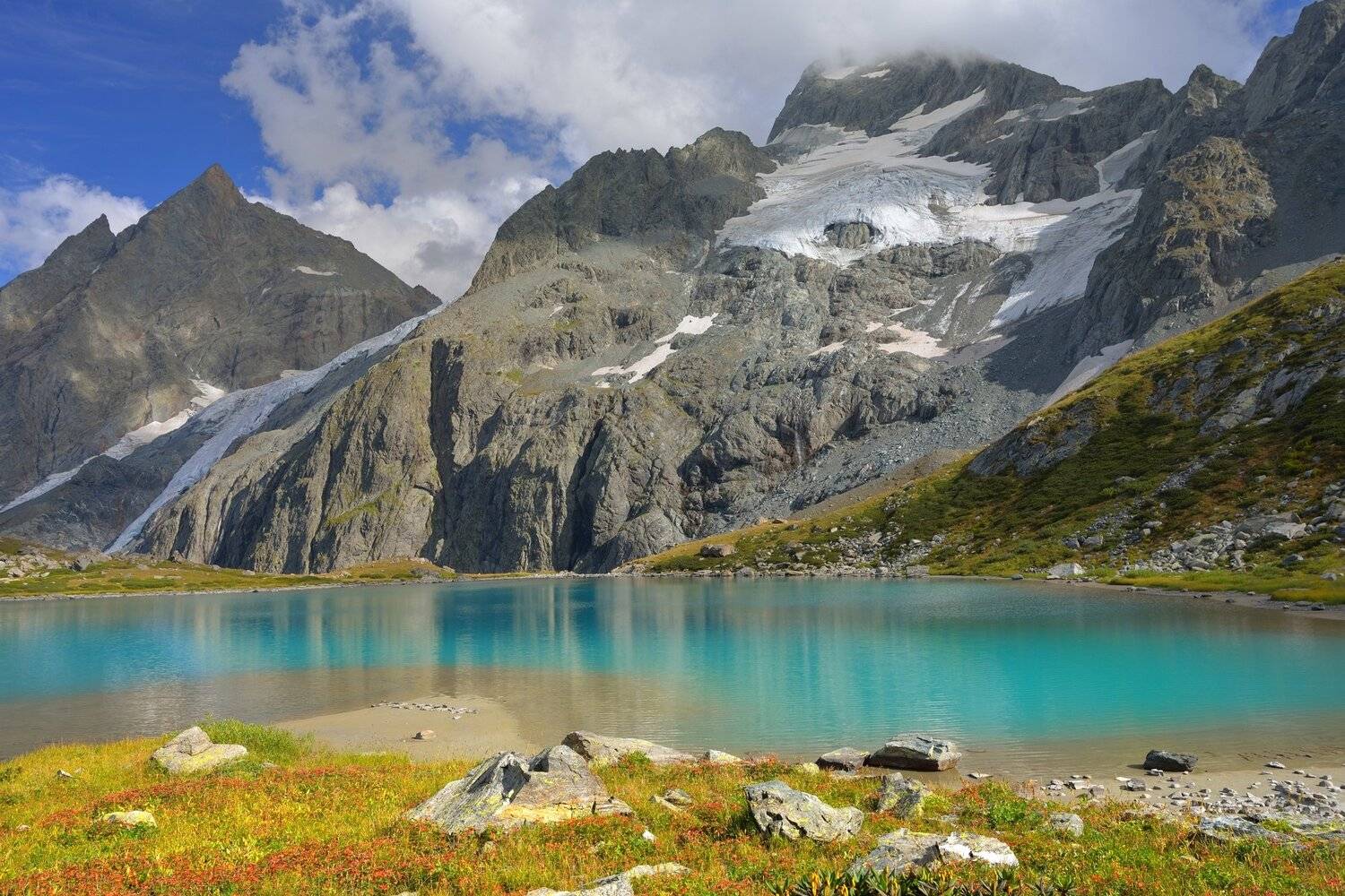 горы лето архыз озеро, Александр Жарников