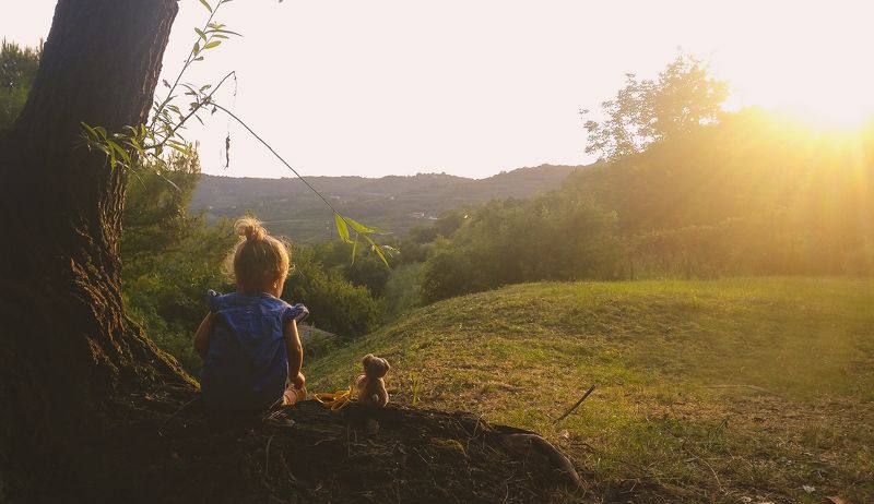 На закате фото превью