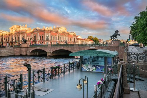 Вид на Аничков мост