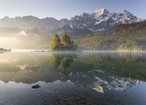 Озеро Айбзее. Бавария.