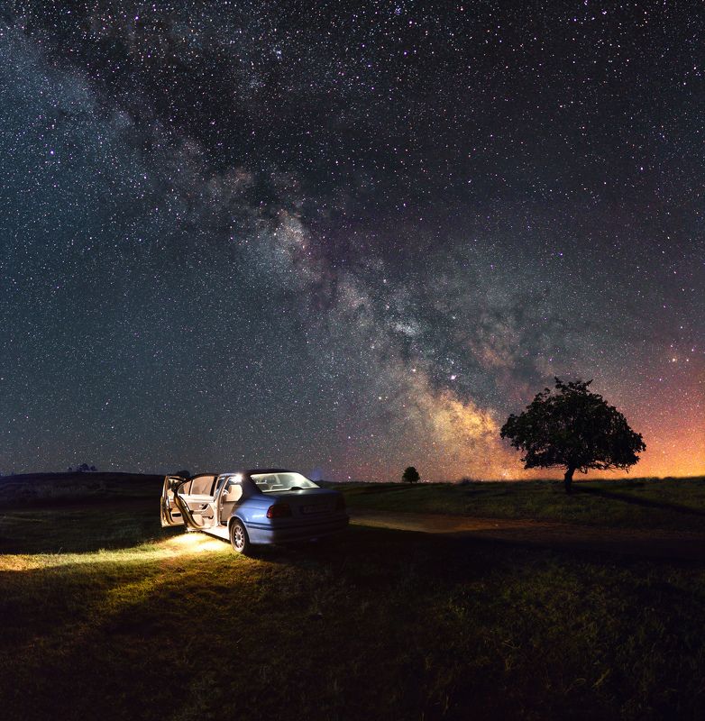 ceclii, nikon d3400 Milky Way фото превью