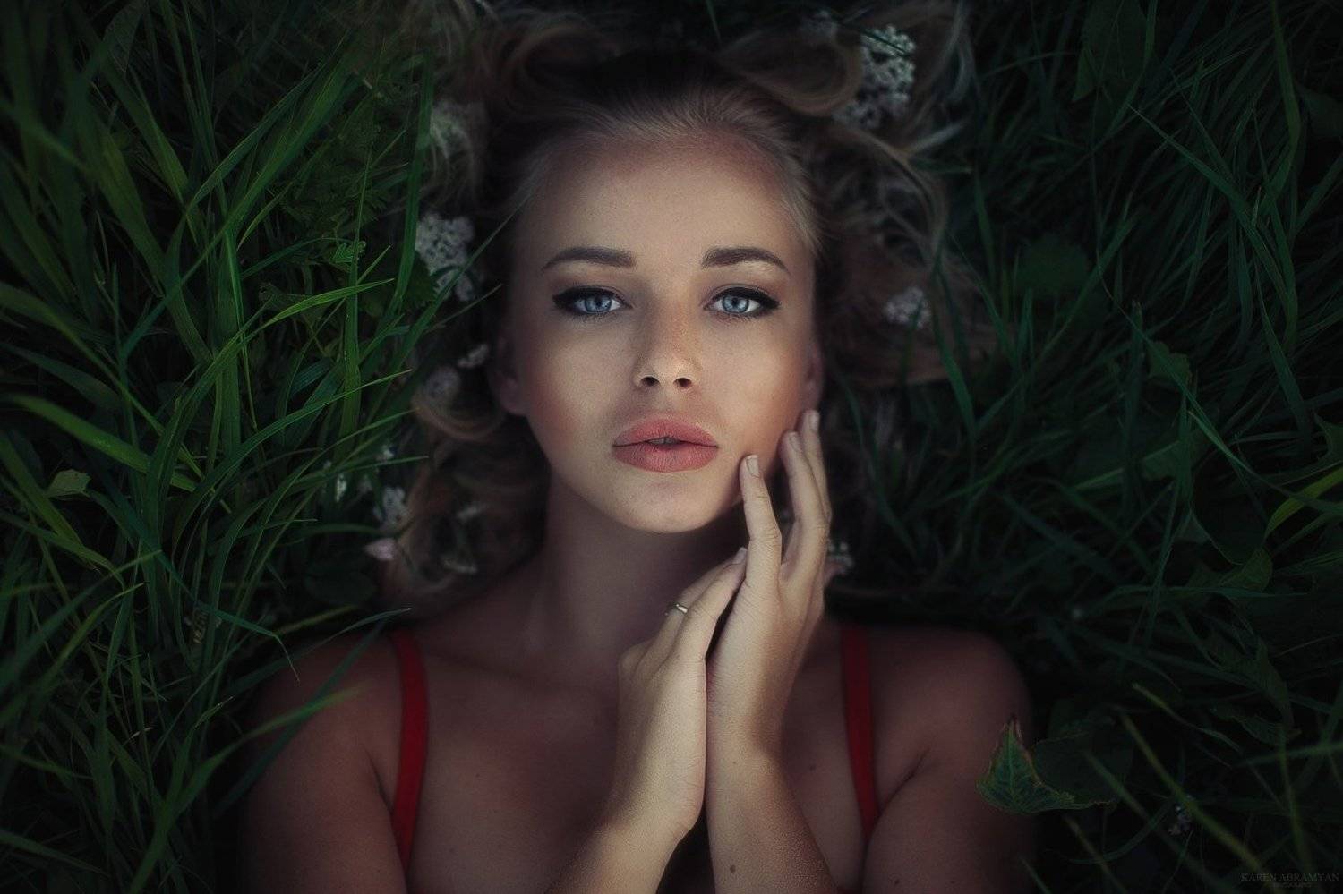 karen abramyan, portrait, girl,art, Abramyan Karen