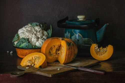С тыквой и цветной капустой