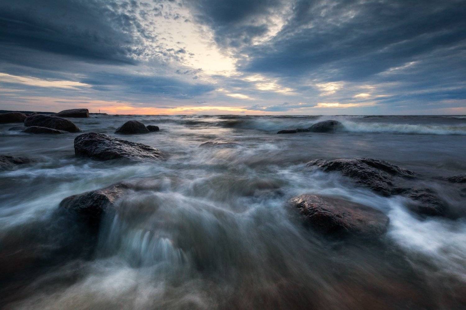 Графская бухта. Финский залив., Юрий Чернов