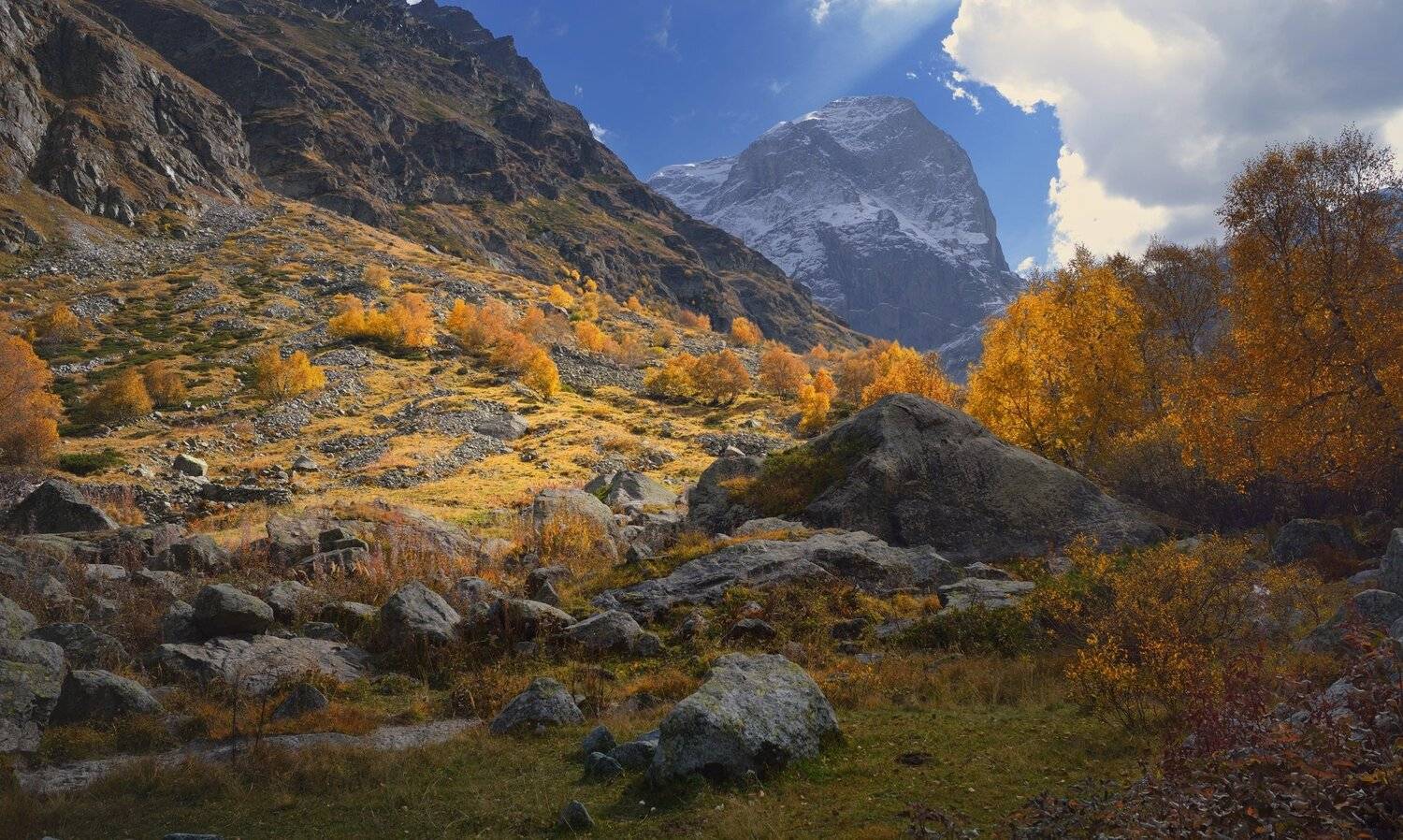 горы осень узункол, Александр Жарников