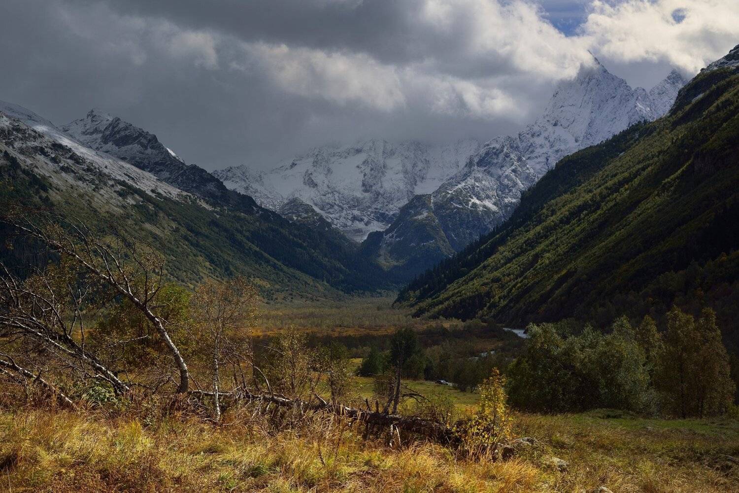 горы осень гоначхир, Александр Жарников