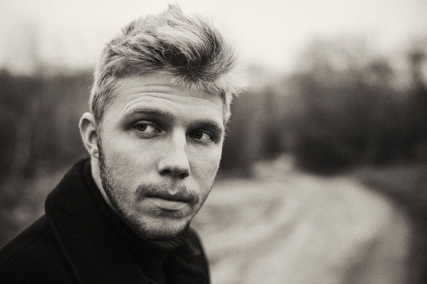 photo photography phfranpolonsky franpolonsky franpolonskyphotographer fashion fashionable fashion model face autumn man human boy road wood sepia bnw bw black and white eyes light lips street sunlight bestphoto bestmodel beauty in nature portrait nikon t, Фран Полонский