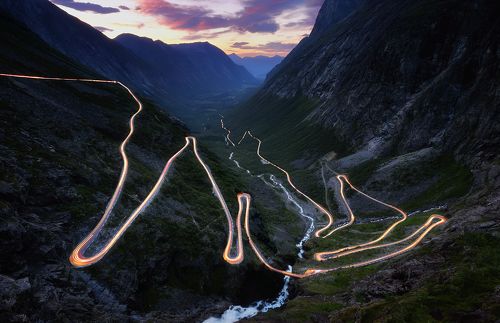 Fiery Trollstigen