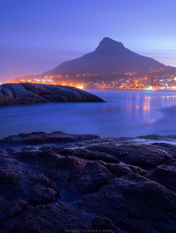 camps bay, cape town, south africa, landscape, nature, ocean, coast, пейзаж, природа, кейптаун, южная африка, побережье, океан Camps Bay Beach фото превью