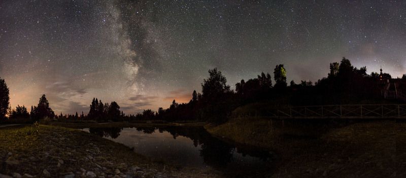 урал, пермский край, персеиды метеорный поток Персеиды фото превью