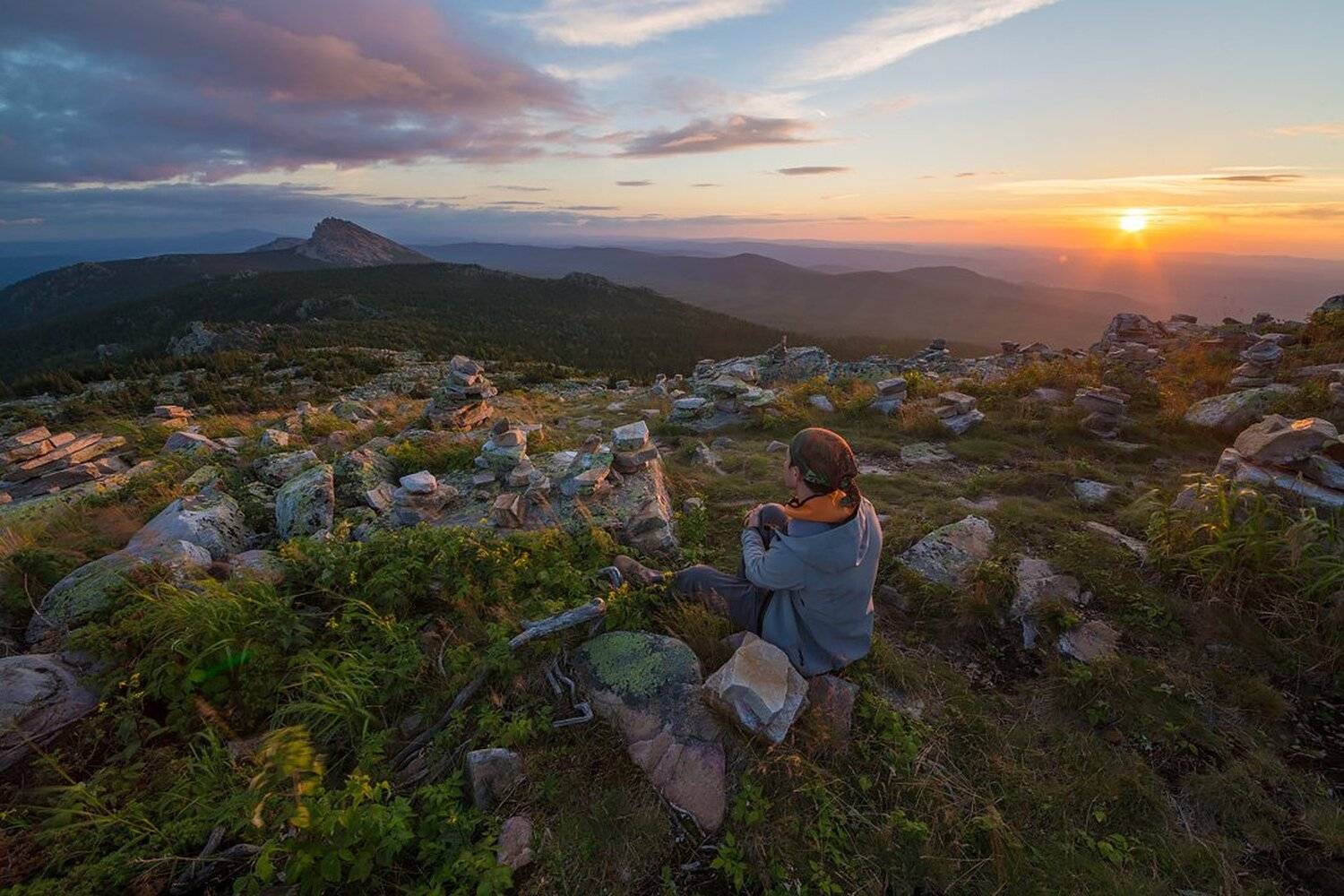таганай,круглица,урал,пейзаж,селфи,закат,путешествия, Станислав Аристов