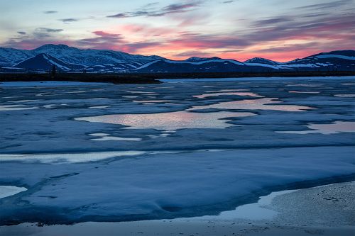 Ледяной закат