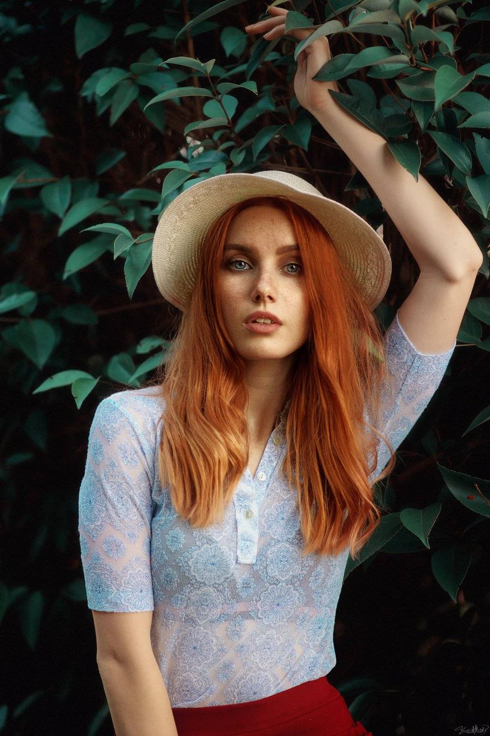 portrait, eyes, beautiful, face, natural, light, 85mm, beauty, hair, pretty, girl, vintage, redhair, ginger, colorful, nikon, istanbul, nikond750, Каан Алтындал