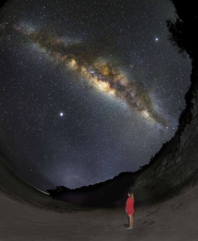 The Milky Way in the sky of Africa фото превью