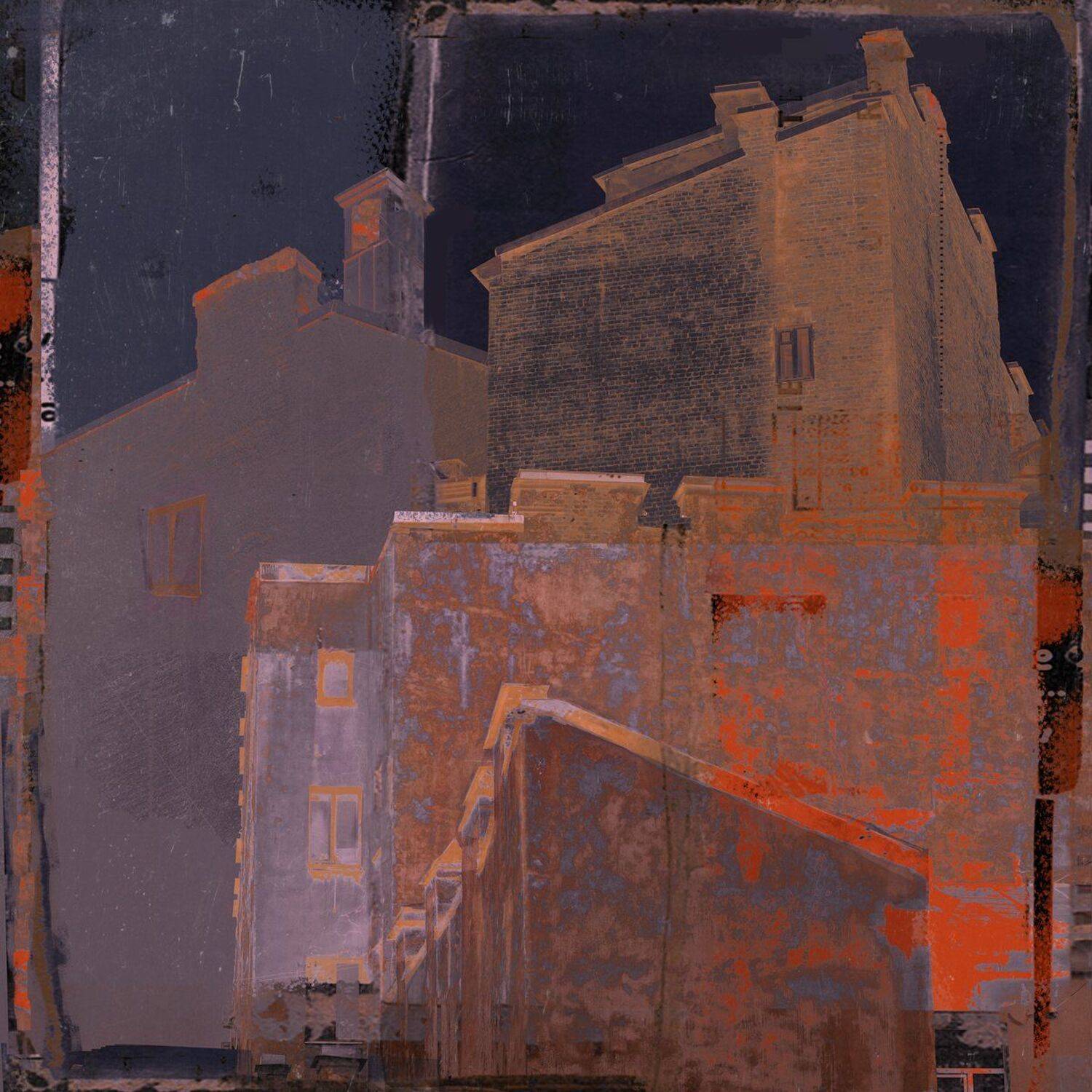 город, архитектура, стены, брандмауэры, санкт-петербург, абстрактные, абстракция, арт, картины, Евгений Корниенко