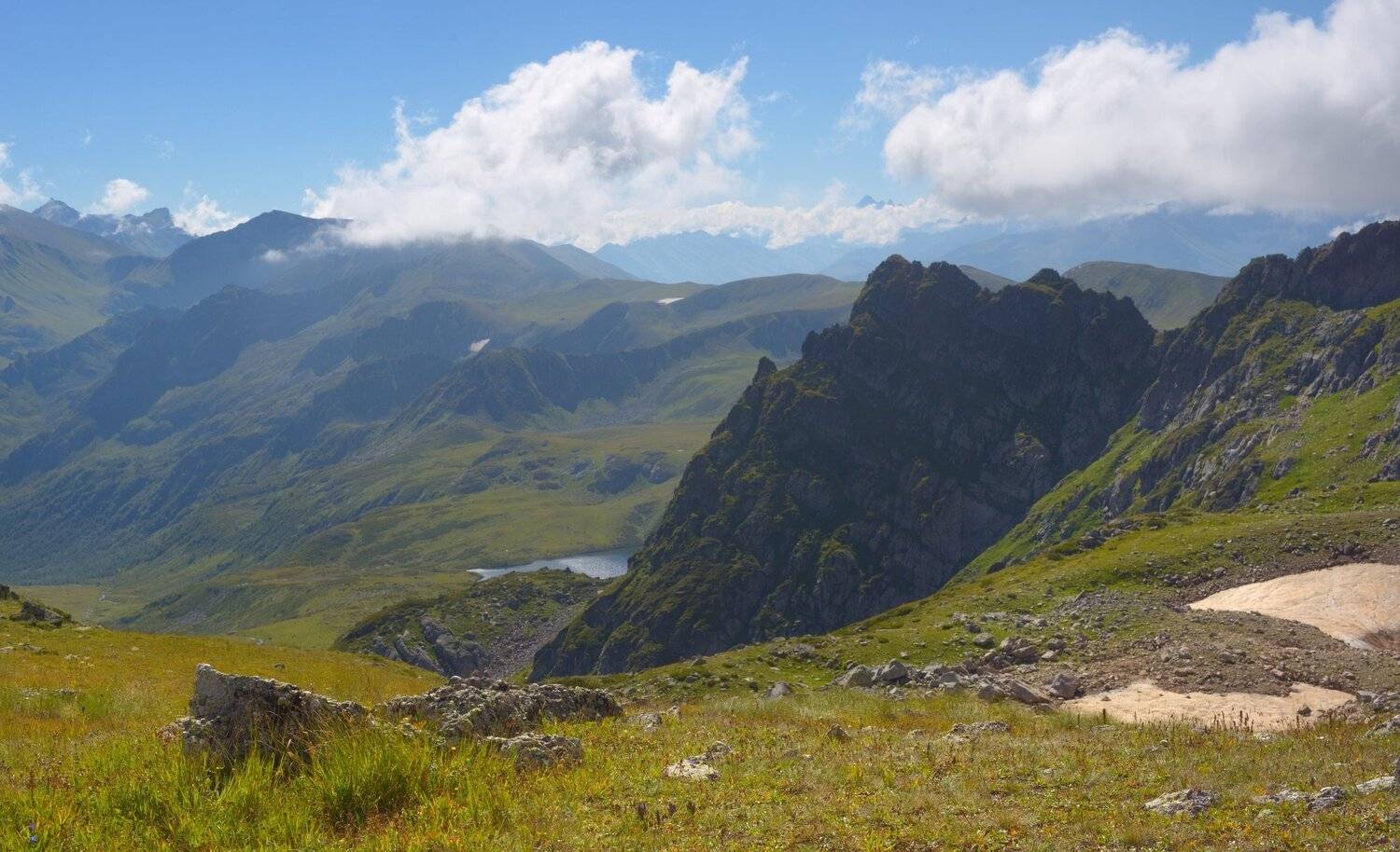 горы лето загедан перевал, Александр Жарников