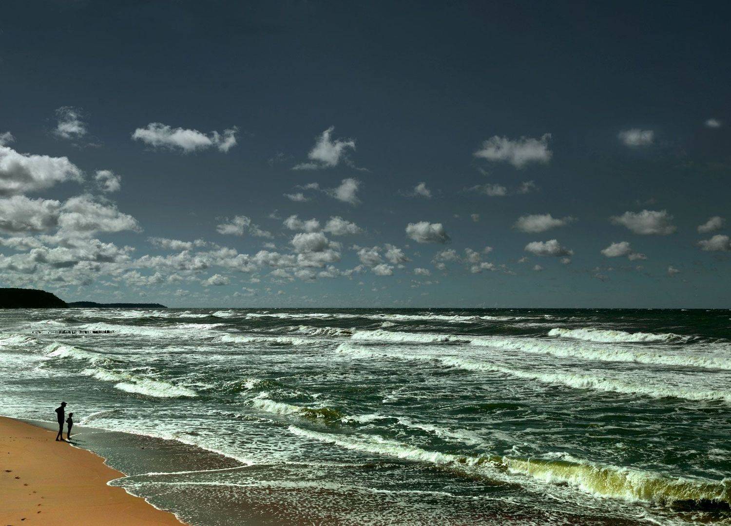 море жизнь берег пейзаж человек, Морозов Юрий