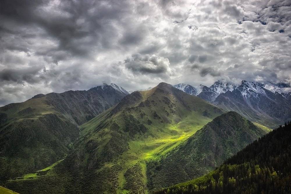 горы, кыргызстан, Элина Магалимова
