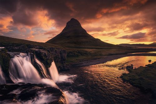 Пламя горы Киркьюфелл