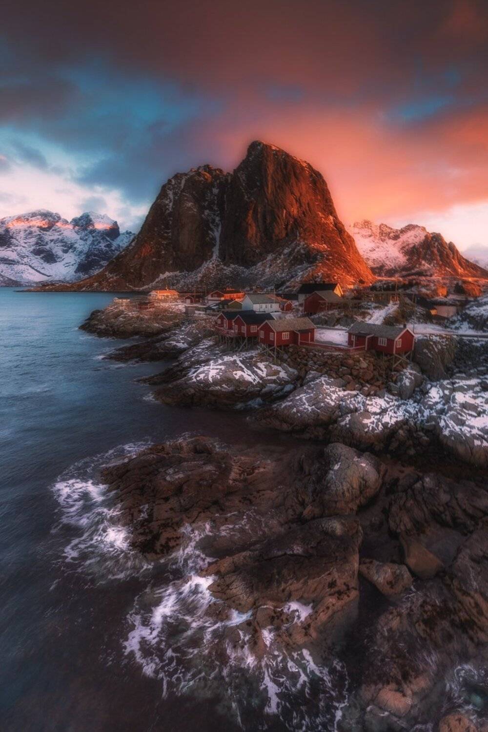 lofoten,winter,light,sunrise, Marek Biegalski