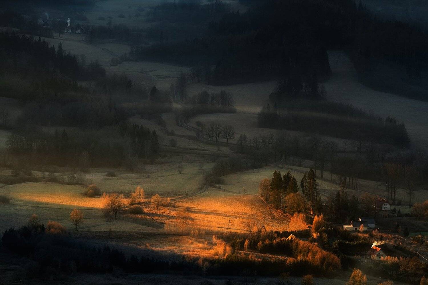 landscape,canon,mist,light,autumn, Iza i Darek Mitręga