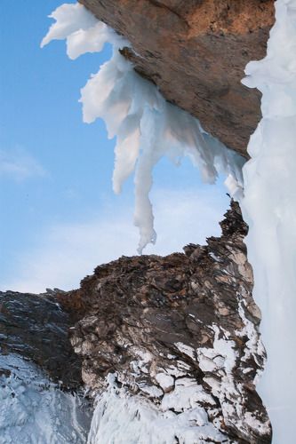 Сосульки над головой. Байкал