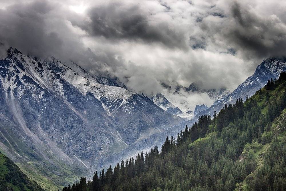 горы, кыргызстан, Элина Магалимова