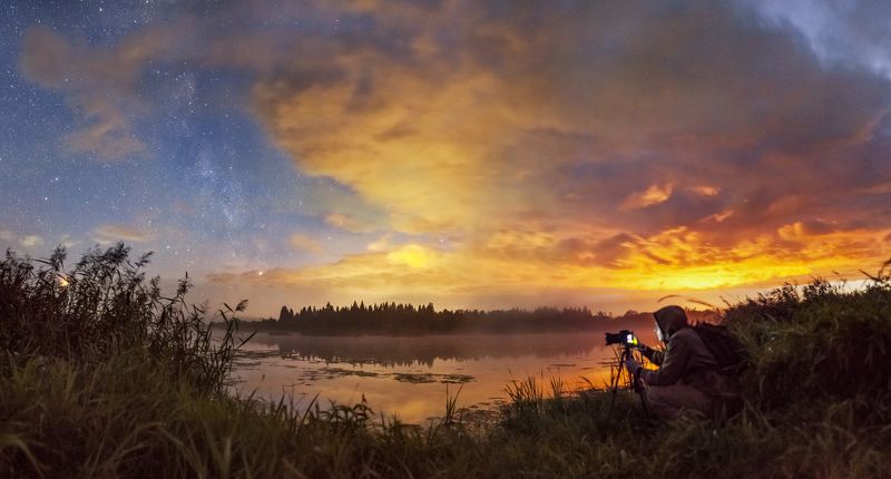 Пермский край, Урал, река река Бартым фото превью