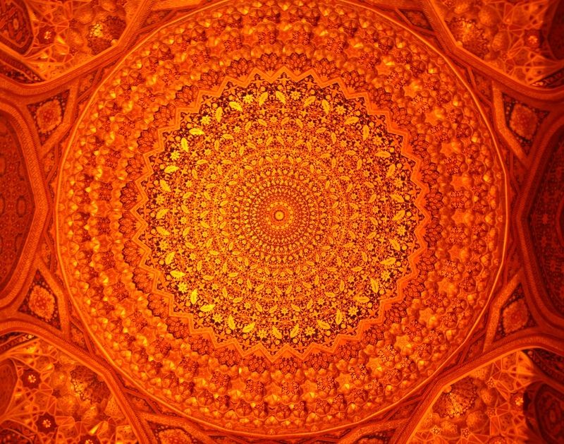 Мечеть Золотые потолки фото превью