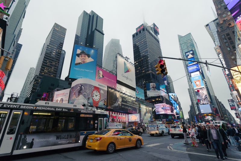 Times square, New York, Unites States фото превью