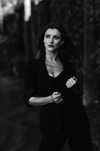She is a sharp, confident, strong woman.